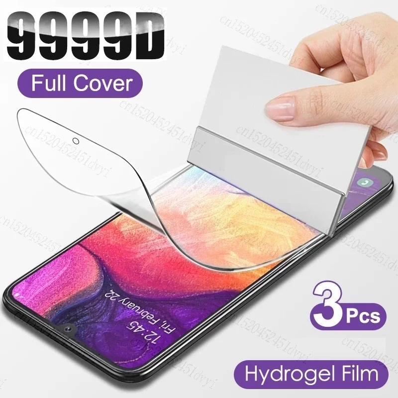 

3pcs Screen Protector Hydrogel Film For HTC Desire 510 610 62 One M7 M8 M9 M10 E8 X9 A9 E9 Plus Wildfire E2 Play E3 Lite