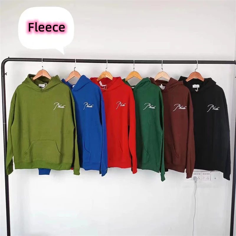 2023 Rhude LOGO Fleece Hoodie Men Women Best Quality Oversized Rhude Embroidered Patchwork Hooded Sweatshirts Anime Clothes
2023 Rhude LOGO Fleece Hoodie Men Women Best Quality Oversized Rhude Embroidered Patchwork Hooded Sweatshirts Anime Clothes