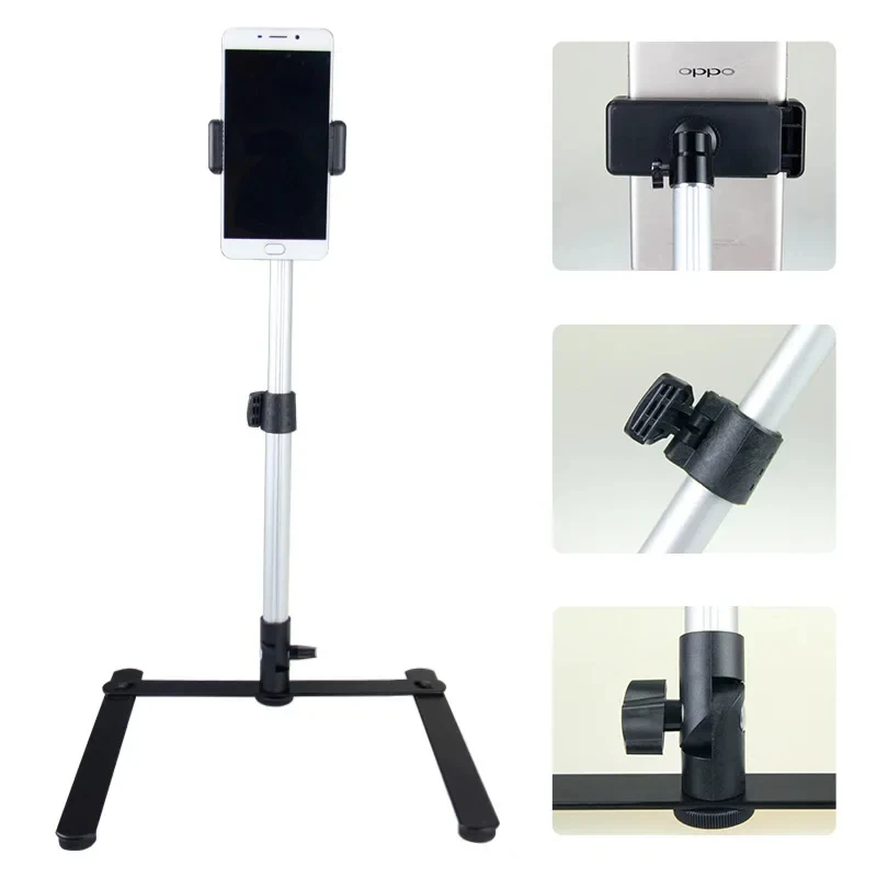 Adjustable Aluminum Alloy Tripod with Flexible Placement Perfect for Desktop Applications and Mobile Device Support
Adjustable Aluminum Alloy Tripod with Flexible Placement Perfect for Desktop Applications and Mobile Device Support