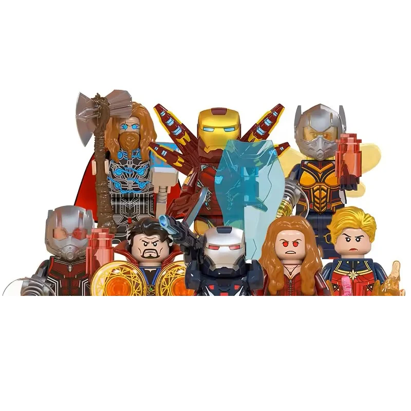 WM6063 WM717 WM718 WM719 WM720 WM721 Black Widow Model Building Blocks Falcon Bricks She-Hulk Figure Mini Thanos Figurines Toys
WM6063 WM717 WM718 WM719 WM720 WM721 Black Widow Model Building Blocks Falcon Bricks She-Hulk Figure Mini Thanos Figurines Toys