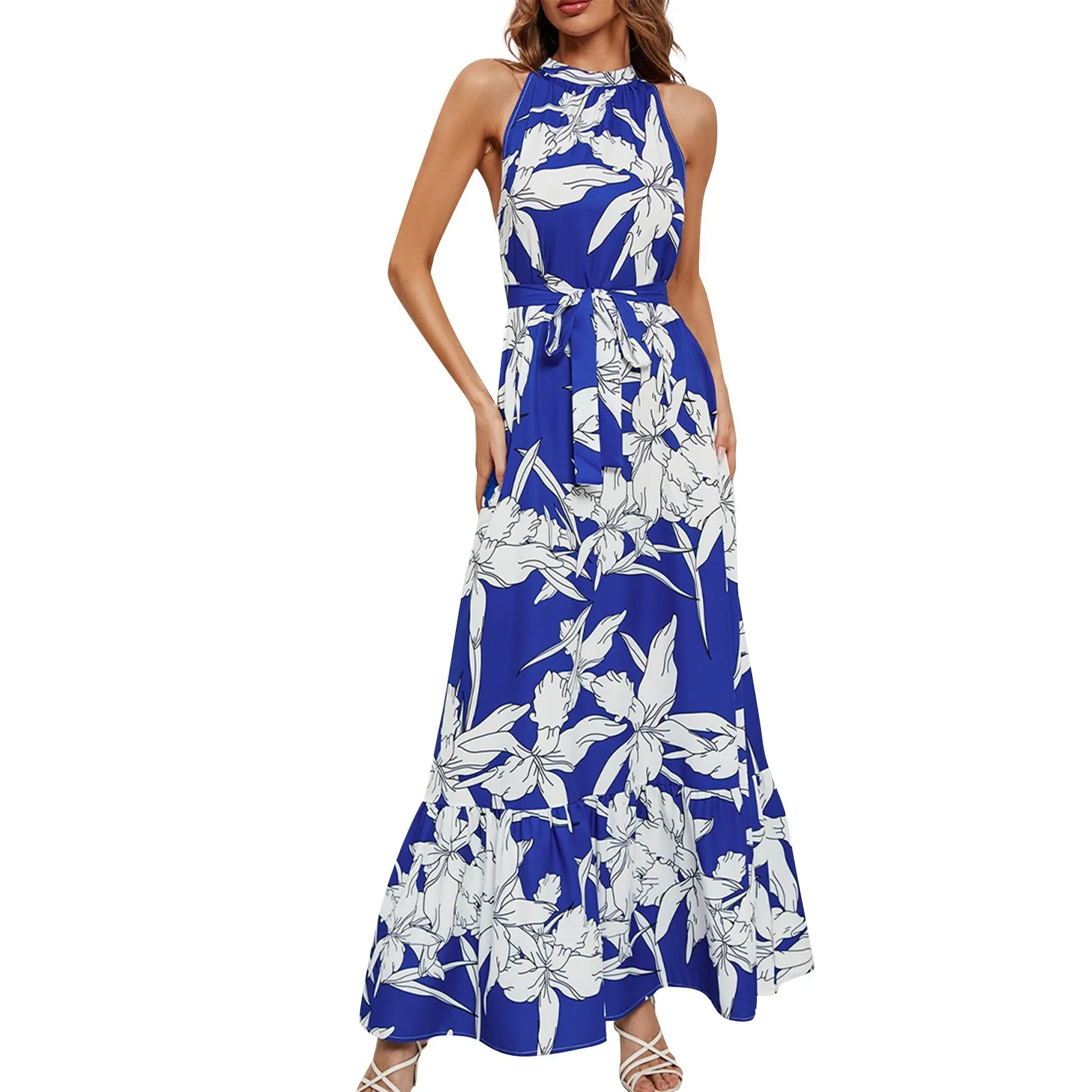 dresses for women 2024 Summer New Fashion Print Dress Women's Round Neck Sleeveless Long Dress Women roupas femininas
dresses for women 2024 Summer New Fashion Print Dress Women's Round Neck Sleeveless Long Dress Women roupas femininas