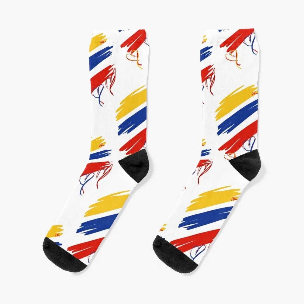 

Colombian Flag Love Socks Heating Sock