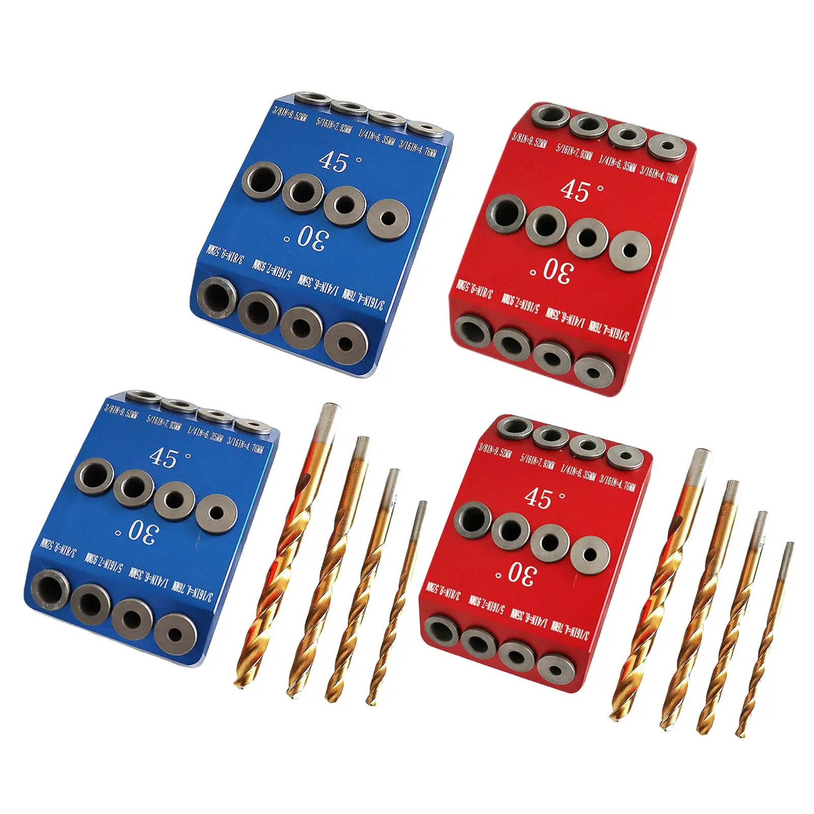 Wood Drill,30/45/90 Degree Angle Oblique Hole Jig for 90 Degree Horizontal Deck,30& Angled Stair Railing
Wood Drill,30/45/90 Degree Angle Oblique Hole Jig for 90 Degree Horizontal Deck,30& Angled Stair Railing