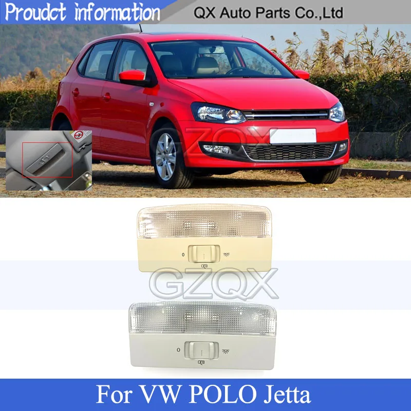 CAPQX Interior Reading Light For VW POLO Jetta Overhead Interior Roof Light Switch Reading Lamp
CAPQX Interior Reading Light For VW POLO Jetta Overhead Interior Roof Light Switch Reading Lamp
