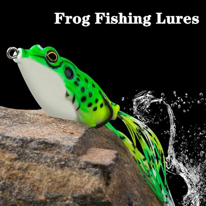 30 Colors of New Bionic Frog Bionic Lure Double Hook Lure Has Strong Attraction To Fish 5.5cm/12g Bionic Frog Outdoor Fishing
30 Colors of New Bionic Frog Bionic Lure Double Hook Lure Has Strong Attraction To Fish 5.5cm/12g Bionic Frog Outdoor Fishing