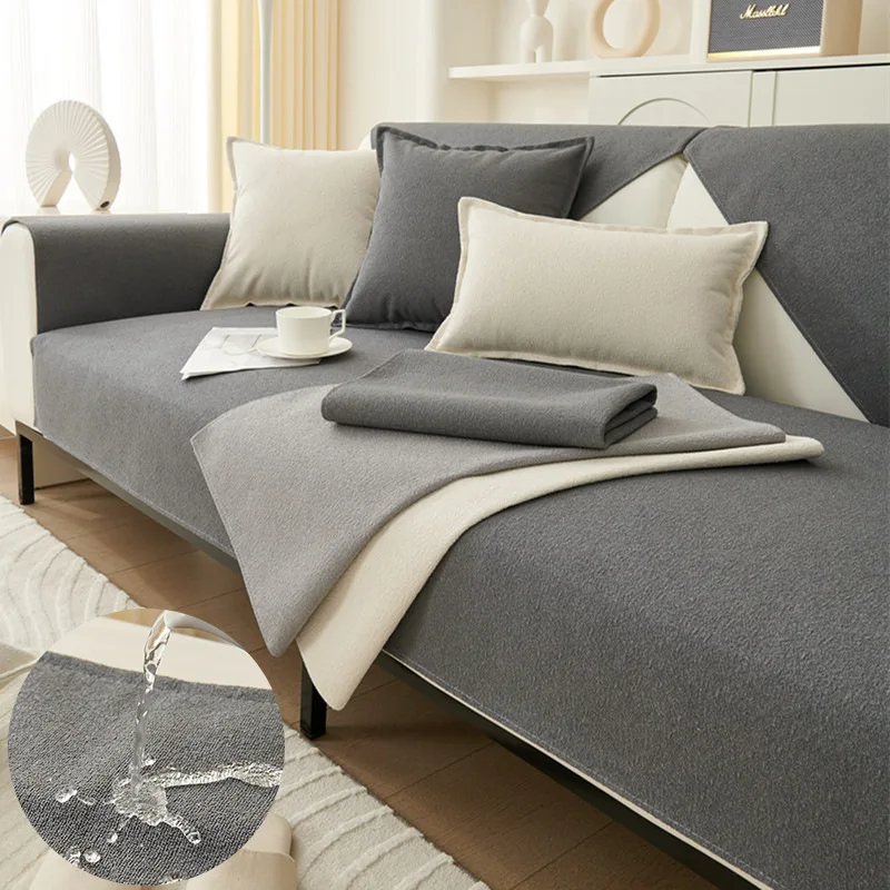 Waterproof Sofa Cover Cushion Urine-proof Anti-Cat Scratch Couch Sofa Cover Chenille Non-slip Universal Loveseat Chair Slipcover
Waterproof Sofa Cover Cushion Urine-proof Anti-Cat Scratch Couch Sofa Cover Chenille Non-slip Universal Loveseat Chair Slipcover