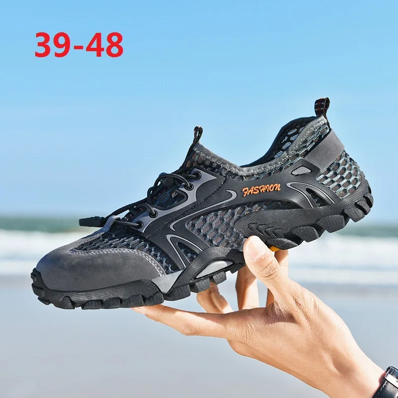 Breathable Summer Outdoor Hiking Shoes Men's Sport Sandals Mountain Shoes Quick Drying Trekking Hiking Sneakers Water Sport Shoe
Breathable Summer Outdoor Hiking Shoes Men's Sport Sandals Mountain Shoes Quick Drying Trekking Hiking Sneakers Water Sport Shoe