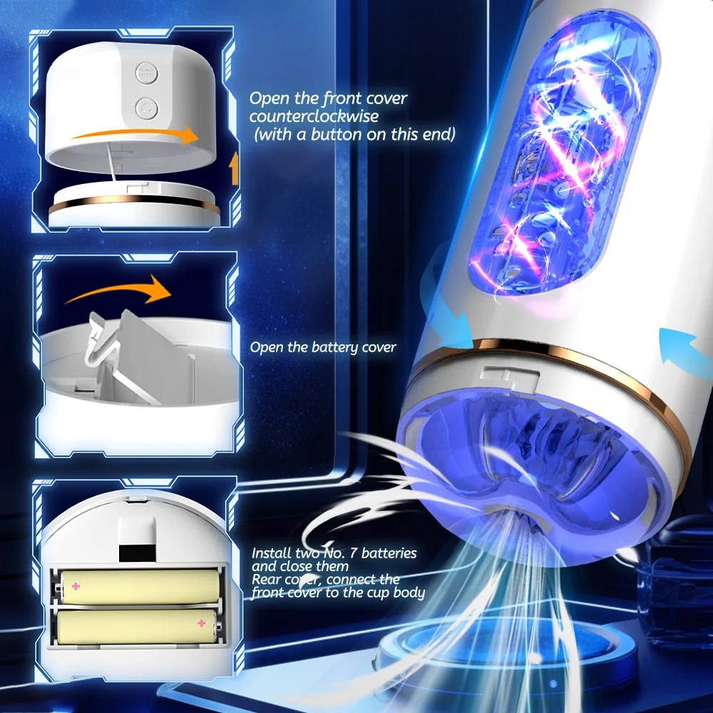 Automatic Male Mastubator Cup Pocket Pussy Sex Machine Realistic Vagina Sexy Voice Vibrator Penis Stimulator Sex Toy For Men Automatic Male Mastubator Cup Pocket Pussy Sex Machine Realistic Vagina Sexy Voice Vibrator Penis Stimulator Sex Toy For Men