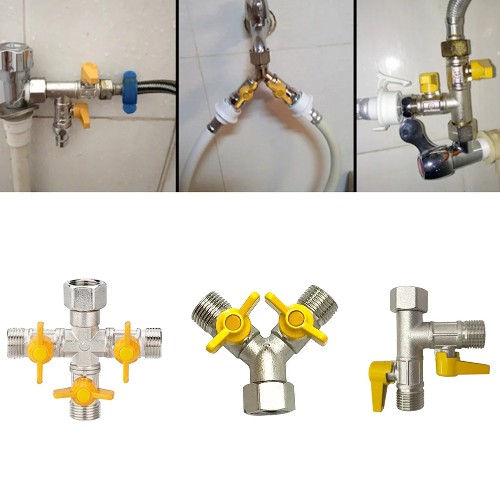 1/2" Brass Gas 3-Way Valve Natural Gas Hose Pagoda Head Intubation Gas Connector Liquefied Gas Hose Valve Pipe Fitting Adapter
1/2" Brass Gas 3-Way Valve Natural Gas Hose Pagoda Head Intubation Gas Connector Liquefied Gas Hose Valve Pipe Fitting Adapter