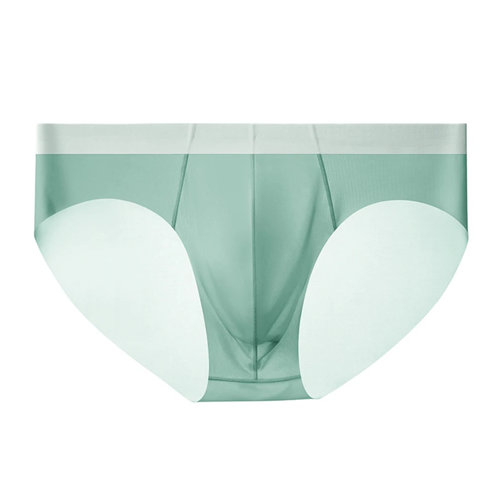 Men Sexy Underwear Ice Silk Seamless Brief Soft Pouch Panties Low Waist Lingerie Male Summer Quick Drying Bikini Slip Underpants
Men Sexy Underwear Ice Silk Seamless Brief Soft Pouch Panties Low Waist Lingerie Male Summer Quick Drying Bikini Slip Underpants