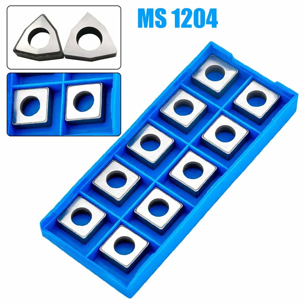 10 PCS CNC Turning Tool Carbide Shim Lathe Cutter Replace Insert MW0804 MS1204 MC1204 Lathe Insert Tool Accessories
10 PCS CNC Turning Tool Carbide Shim Lathe Cutter Replace Insert MW0804 MS1204 MC1204 Lathe Insert Tool Accessories