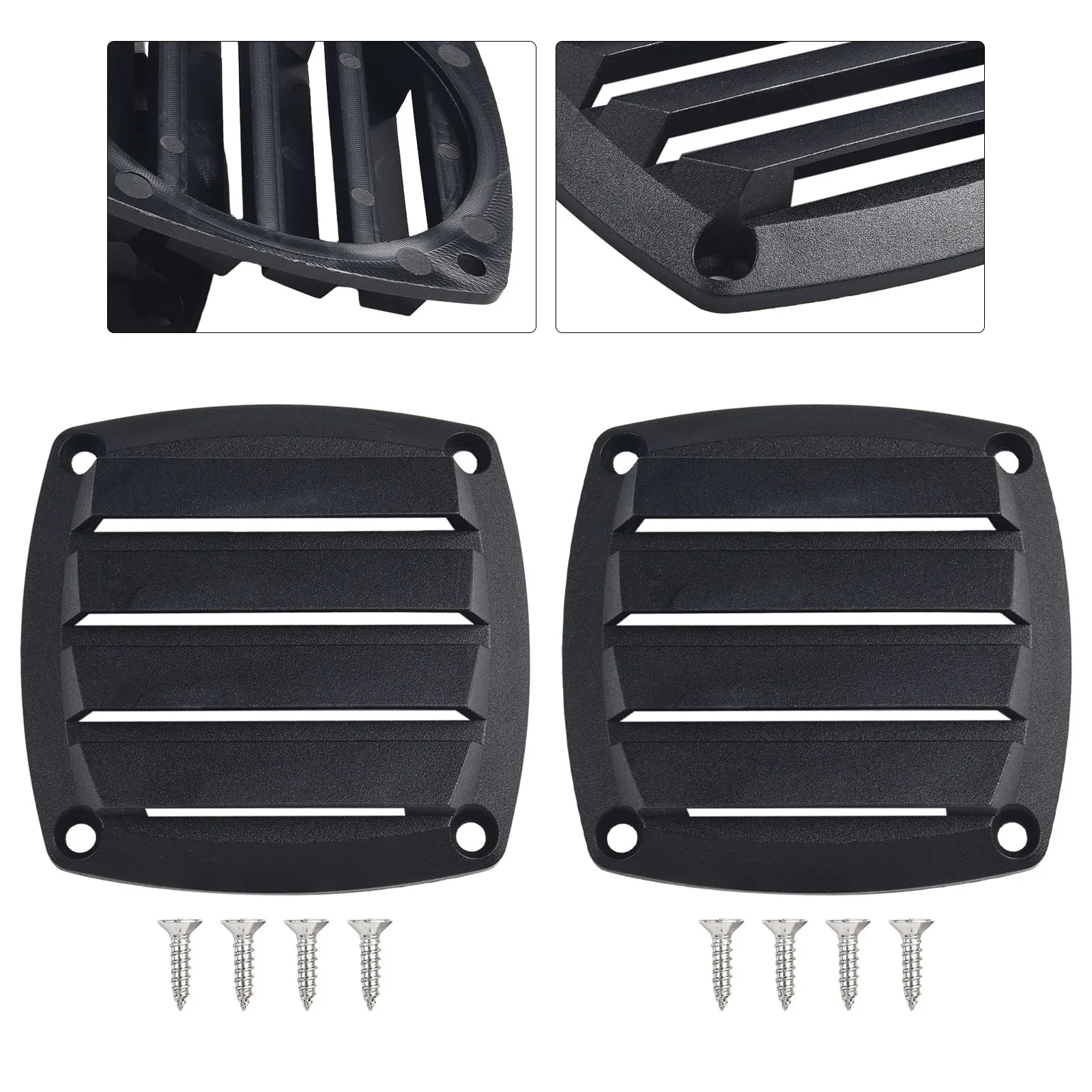 Druable High Quality Material Practical Brand New Marine Vents Air Vent Black Easy To Install Enhanced Airflow
Druable High Quality Material Practical Brand New Marine Vents Air Vent Black Easy To Install Enhanced Airflow