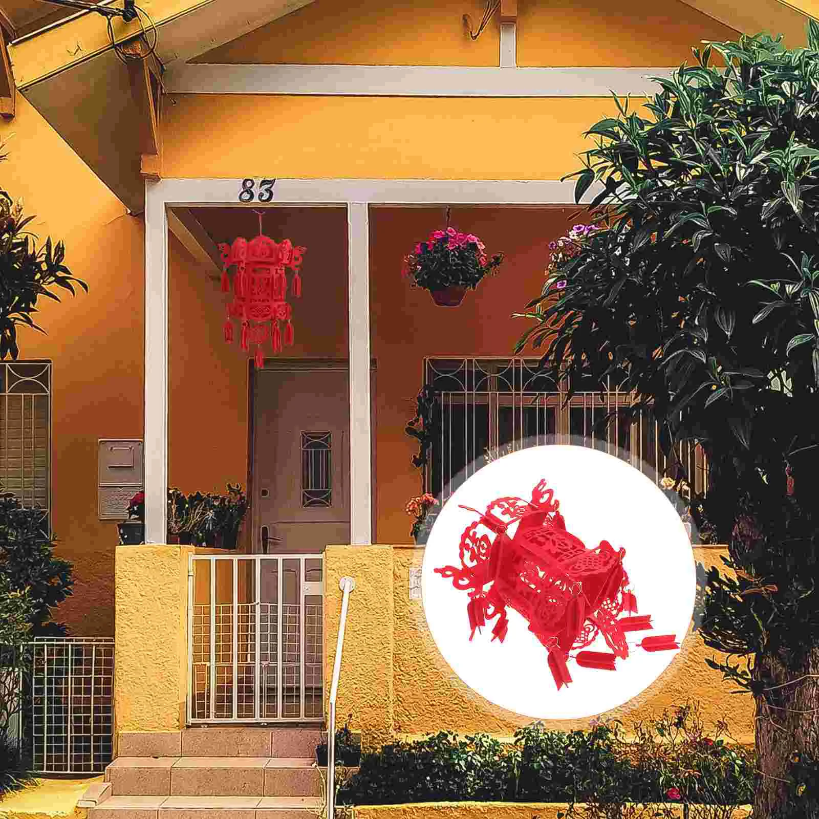 Spring Festival Non-Woven Lantern Decorative Chinese Style Lantern Red Home Hanging Pendant
Spring Festival Non-Woven Lantern Decorative Chinese Style Lantern Red Home Hanging Pendant