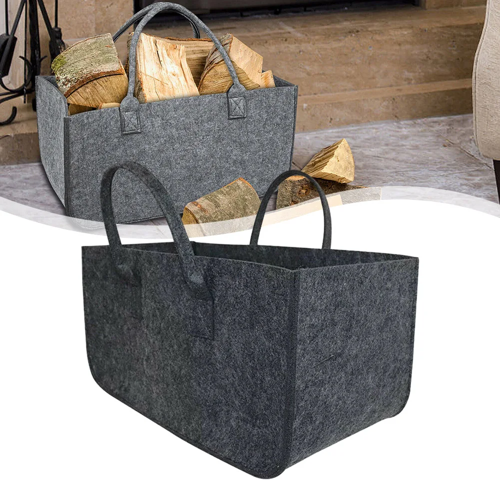 Fireplace Wood Felt Storage Bag 50 X 25 X 25cm Basket Magazine Rack Firewood Pocket Holder Forwood Burning Stove Home Supplies
Fireplace Wood Felt Storage Bag 50 X 25 X 25cm Basket Magazine Rack Firewood Pocket Holder Forwood Burning Stove Home Supplies
