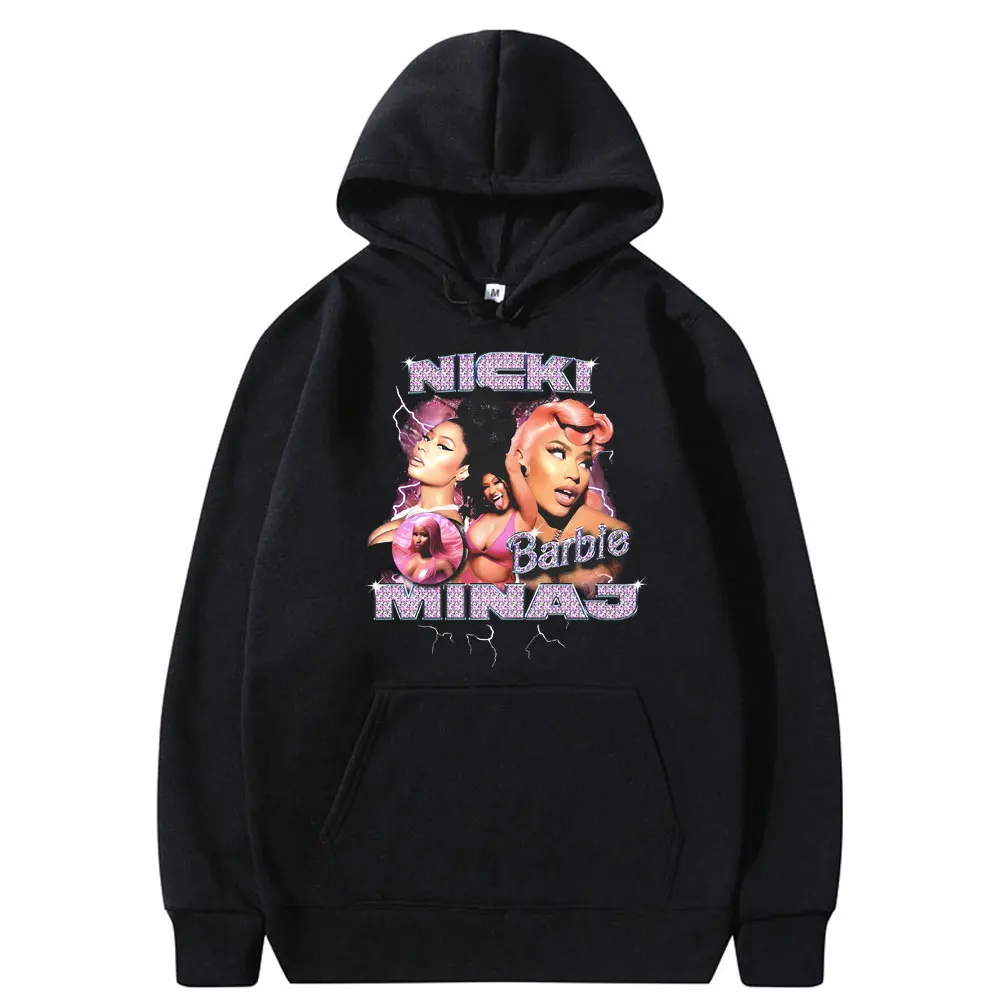 Hip Hop Rapper Nicki Minaj Graphic Hoodie Men Women Fashion Casual Sweatshirt Casual Oversized Pullover Fleece Cotton Clothes
Hip Hop Rapper Nicki Minaj Graphic Hoodie Men Women Fashion Casual Sweatshirt Casual Oversized Pullover Fleece Cotton Clothes