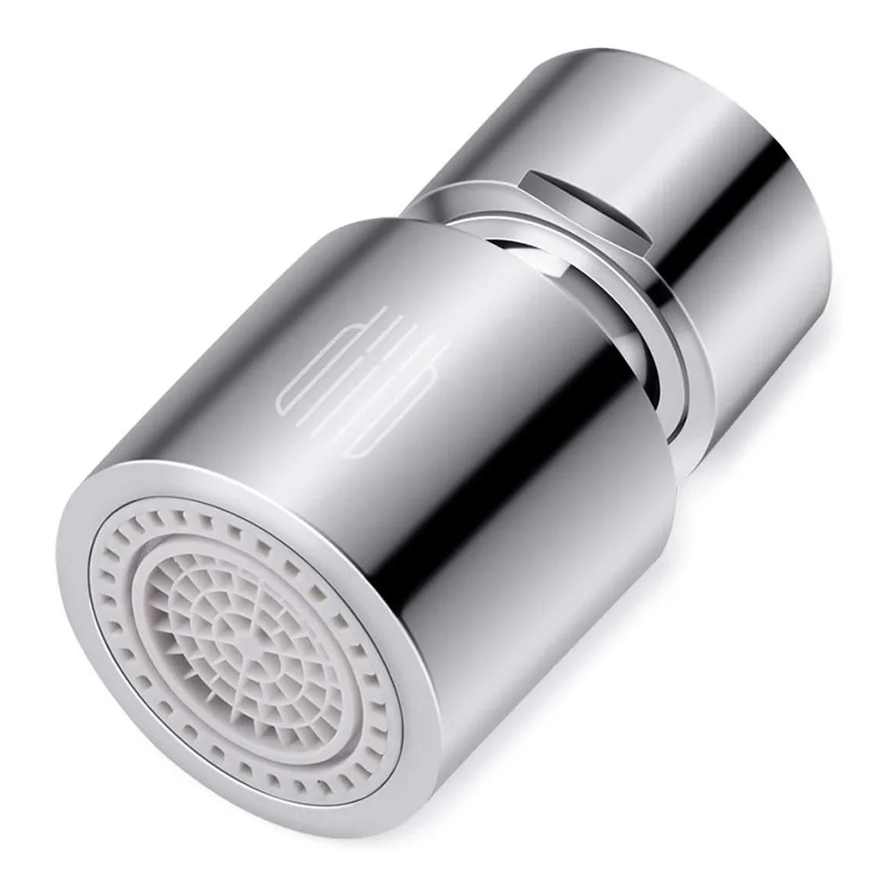 360 Degree Swivel Kitchen Tap Aerator Thread Adapter Chrome Splash-proof Water Saving Tap Bathroom Water Faucet Accessories
360 Degree Swivel Kitchen Tap Aerator Thread Adapter Chrome Splash-proof Water Saving Tap Bathroom Water Faucet Accessories