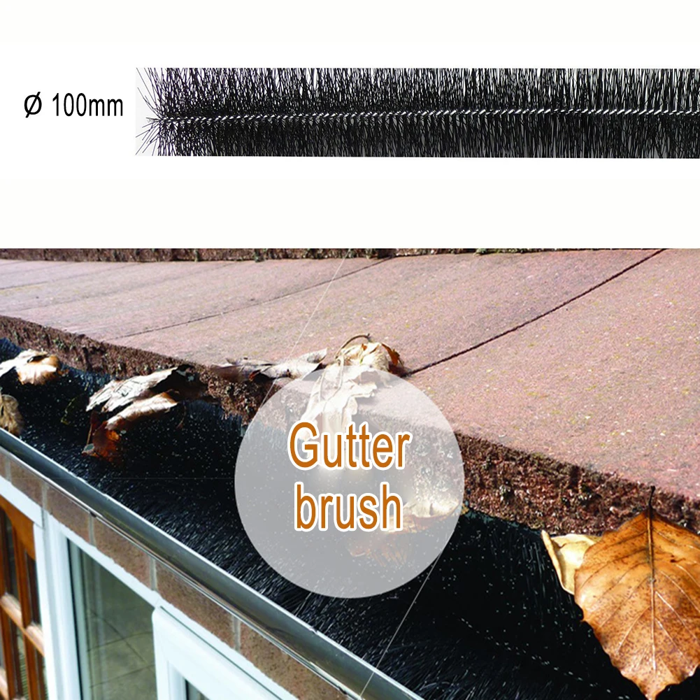Sink Gutter Pipe Brushes Leaf Protection Photovoltaic Protect PP Fiber Photovoltaic Protection Roofs Brush Cleaning Brush 1.2m
Sink Gutter Pipe Brushes Leaf Protection Photovoltaic Protect PP Fiber Photovoltaic Protection Roofs Brush Cleaning Brush 1.2m