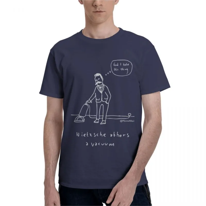 Nietzsche abhors a vacuum - Pale print for dark t-shirts Essential T-Shirt Men's clothing plus size tops
Nietzsche abhors a vacuum - Pale print for dark t-shirts Essential T-Shirt Men's clothing plus size tops