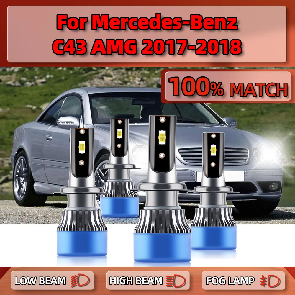 120W 28000LM LED Light Bulbs H7 High Low Beam Auto Lamps 12V 6000K White Car Headlight For Mercedes-Benz C43 AMG 2017 2018
120W 28000LM LED Light Bulbs H7 High Low Beam Auto Lamps 12V 6000K White Car Headlight For Mercedes-Benz C43 AMG 2017 2018