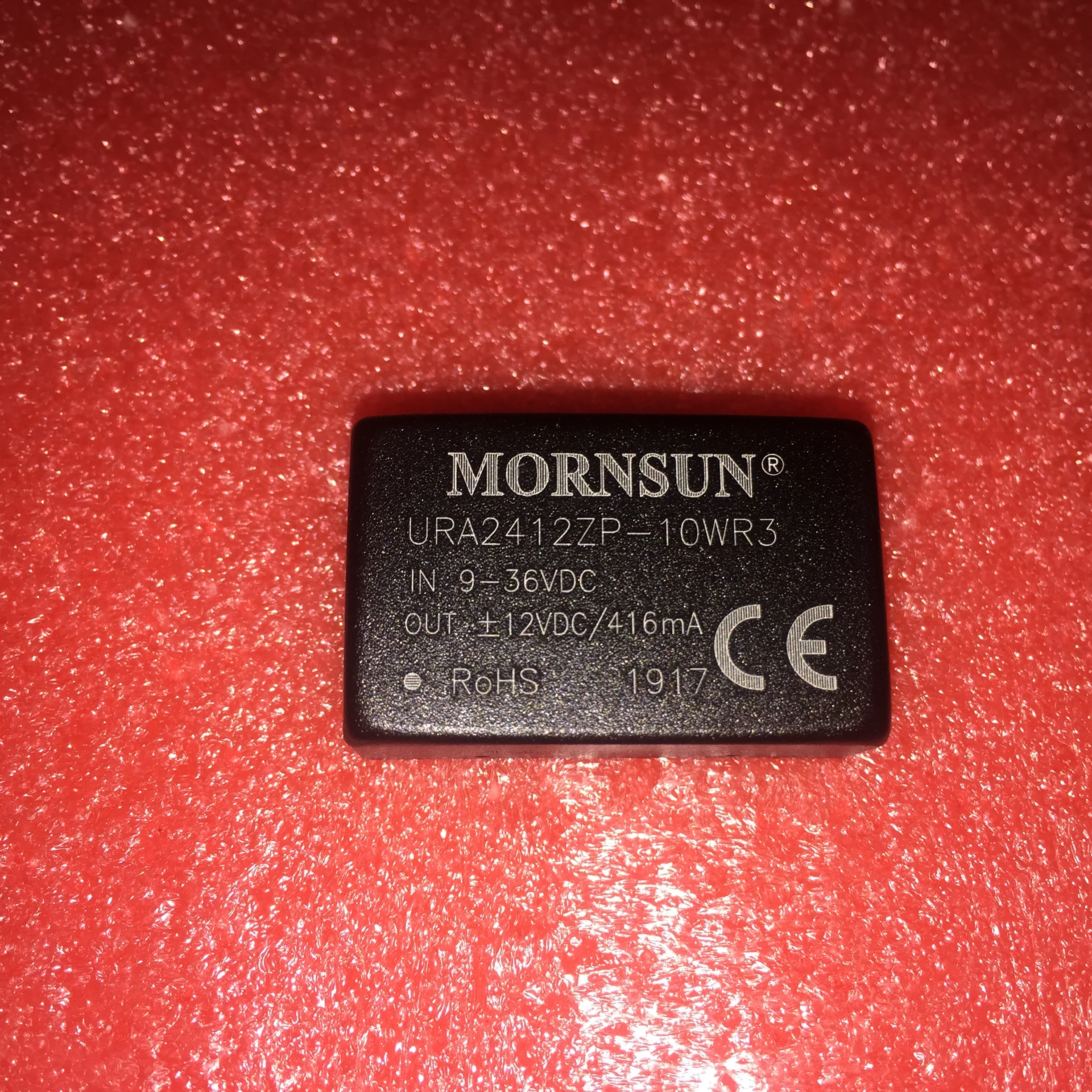 URA2412ZP-10WR3 Jinshengyang DC-DC power module 9-36V to positive and negative 12V416mA direct shot 10W 
URA2412ZP-10WR3 Jinshengyang DC-DC power module 9-36V to positive and negative 12V416mA direct shot 10W