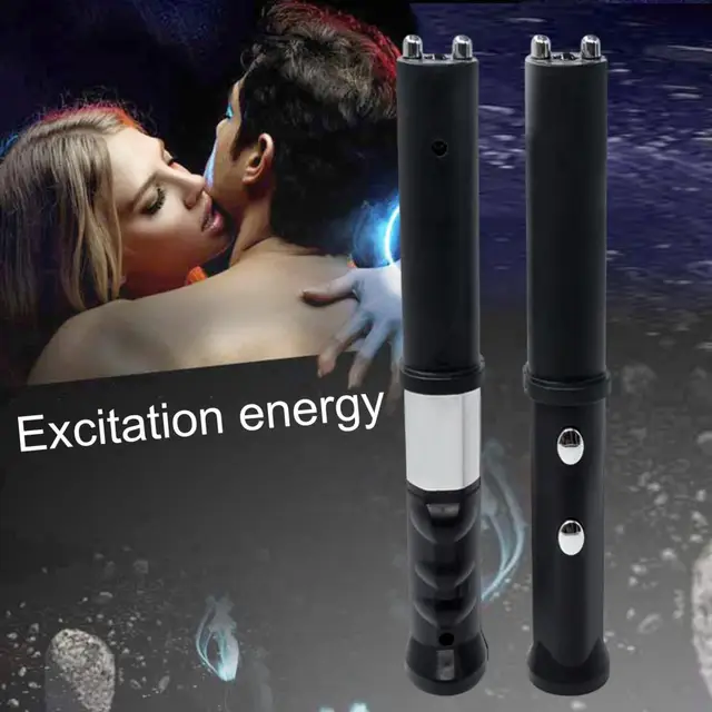 Bouton de anciers de sexe électrique portable avec lampe de poche LED, anciers de masturbation de jaune de choc électrique, unisexe 1