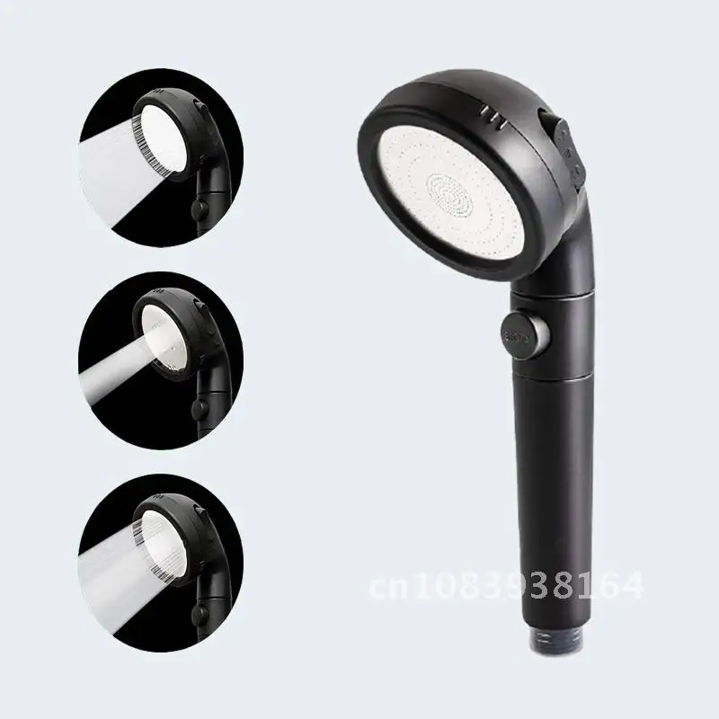 ZhangJi Bathroom Black High Pressure Anion Filter Rainfall Shower Nozzle 3 Modes Adjustable SPA Massage Stop Button Shower Head
ZhangJi Bathroom Black High Pressure Anion Filter Rainfall Shower Nozzle 3 Modes Adjustable SPA Massage Stop Button Shower Head