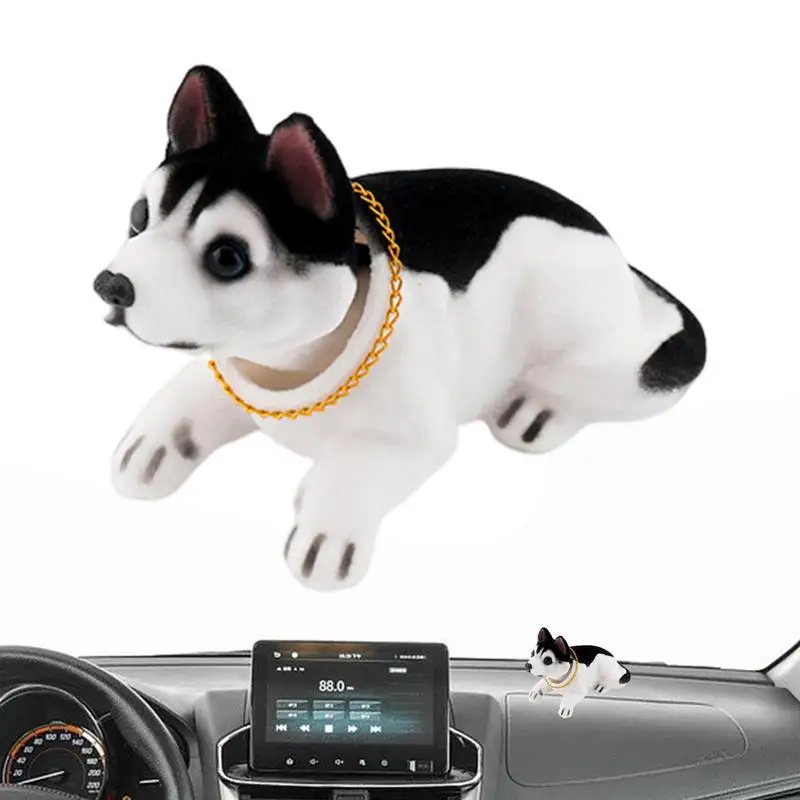 Puppy Car Interior Dashboard Decoration Shaking Head Animal Puppy Decor Portable Car Dashboard Shaking Head Dog Doll Toy
Puppy Car Interior Dashboard Decoration Shaking Head Animal Puppy Decor Portable Car Dashboard Shaking Head Dog Doll Toy