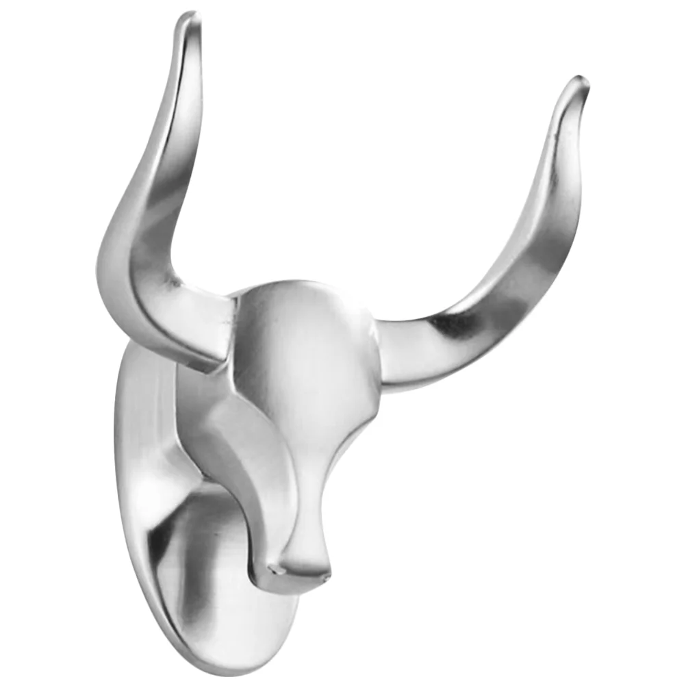 Household Creative Wall Hook towel Stylish Cow Head Shaped Hook Heavy Duty Wall Mounted No Drilling Hook hat hanging hooks
Household Creative Wall Hook towel Stylish Cow Head Shaped Hook Heavy Duty Wall Mounted No Drilling Hook hat hanging hooks