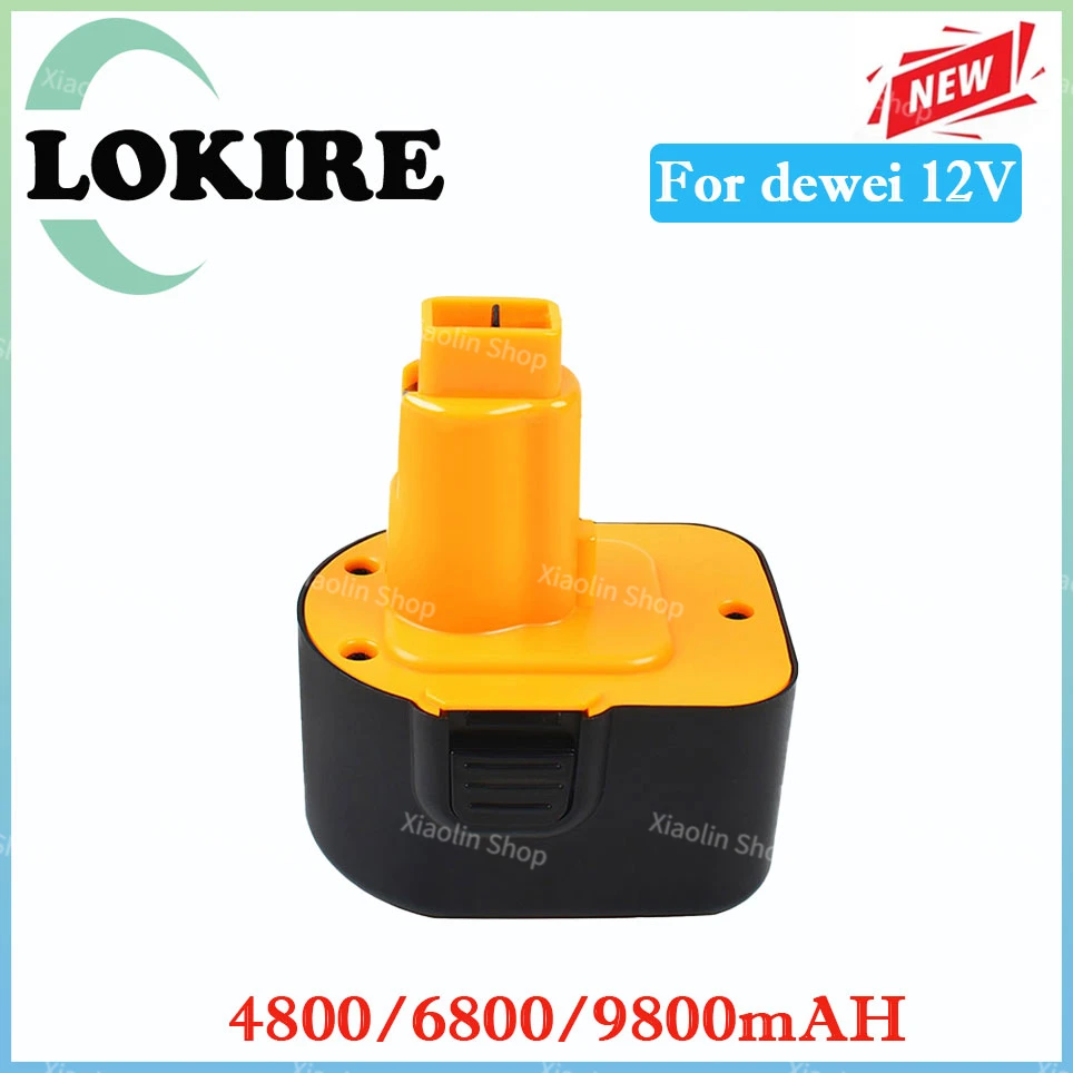 New 12V 4800/6800/9800mAH Tool battery for dewei DE9074 DC9071 DE9037 DE9071 DE9075 DW9071 DW9072 DC756 DC980 DC981 DW051
New 12V 4800/6800/9800mAH Tool battery for dewei DE9074 DC9071 DE9037 DE9071 DE9075 DW9071 DW9072 DC756 DC980 DC981 DW051