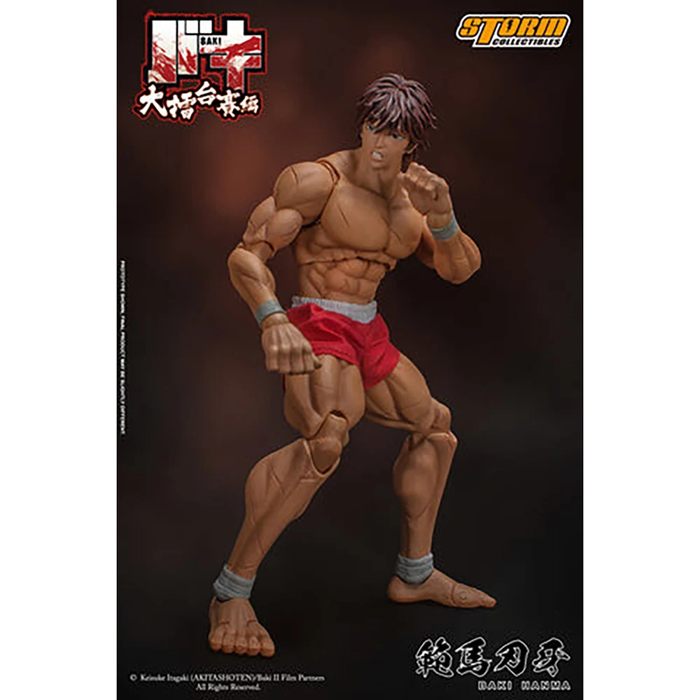 In Stock Storm Toys Baki Hanma Baki Kibk01 1/12 Action Dolls Original Figure Model Toys Collectible Gift 16.8Cm
In Stock Storm Toys Baki Hanma Baki Kibk01 1/12 Action Dolls Original Figure Model Toys Collectible Gift 16.8Cm