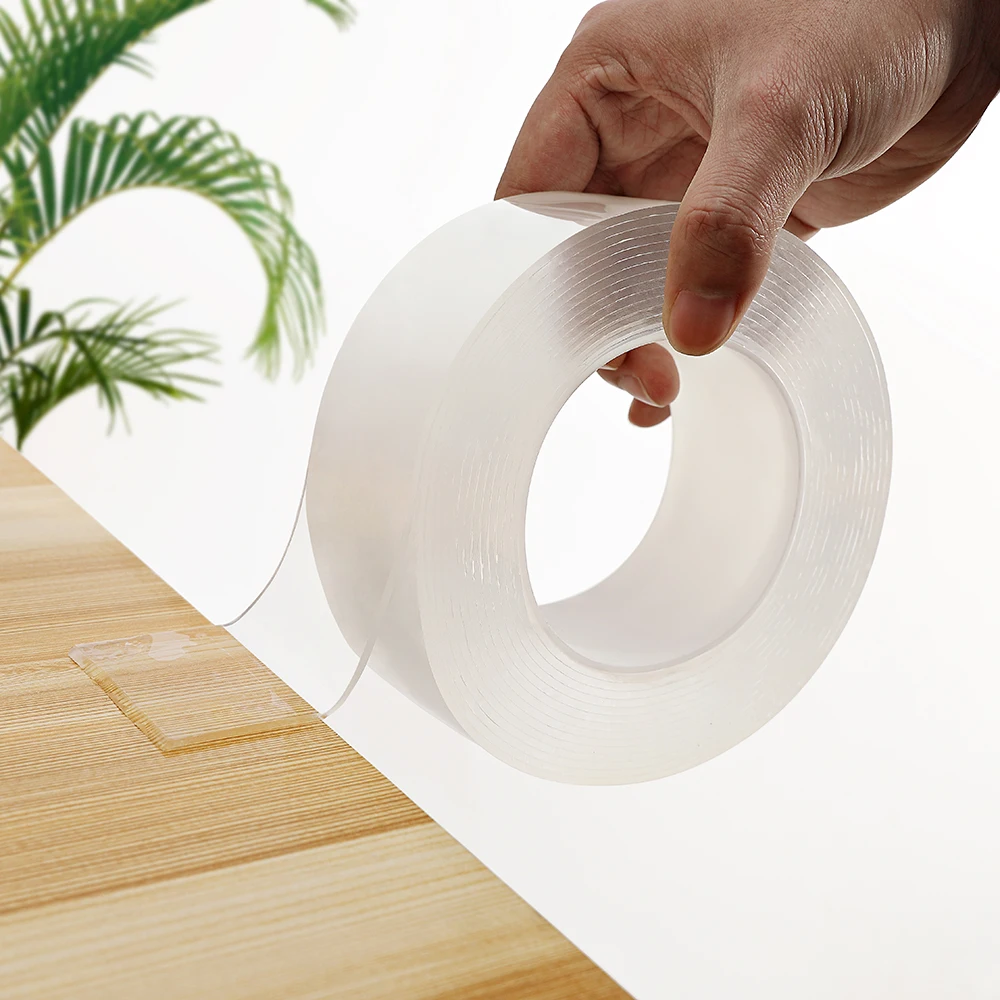 5m Reusable Double-sided Self-adhesive Tape Nano Movable Washable Powerful Paste Transparent Glue Bathroom Car Versatile U
5m Reusable Double-sided Self-adhesive Tape Nano Movable Washable Powerful Paste Transparent Glue Bathroom Car Versatile U