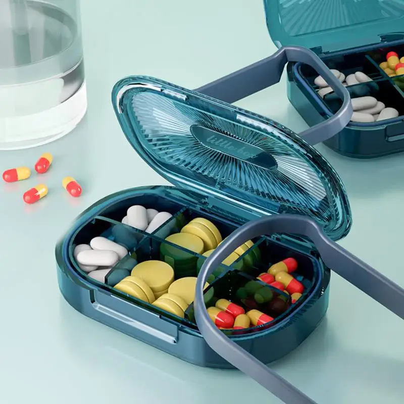4/6 Grid Pill Case Portable Water Proof Dispenser Box Medicine Container Organizer Drug Dispenser Medicine Holder Tablet Storage
4/6 Grid Pill Case Portable Water Proof Dispenser Box Medicine Container Organizer Drug Dispenser Medicine Holder Tablet Storage