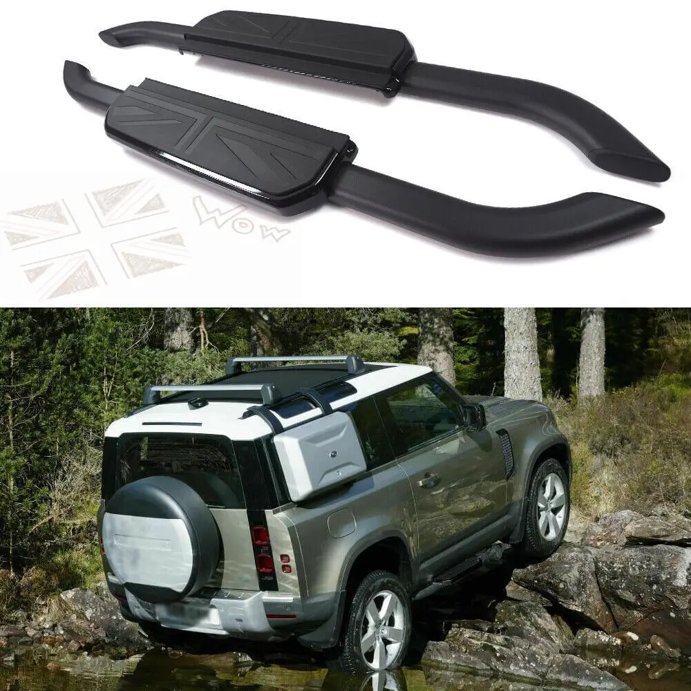 

Подходит для Land Rover Defender 90 2D 2020-2023 боковая подножка Nerf Bar