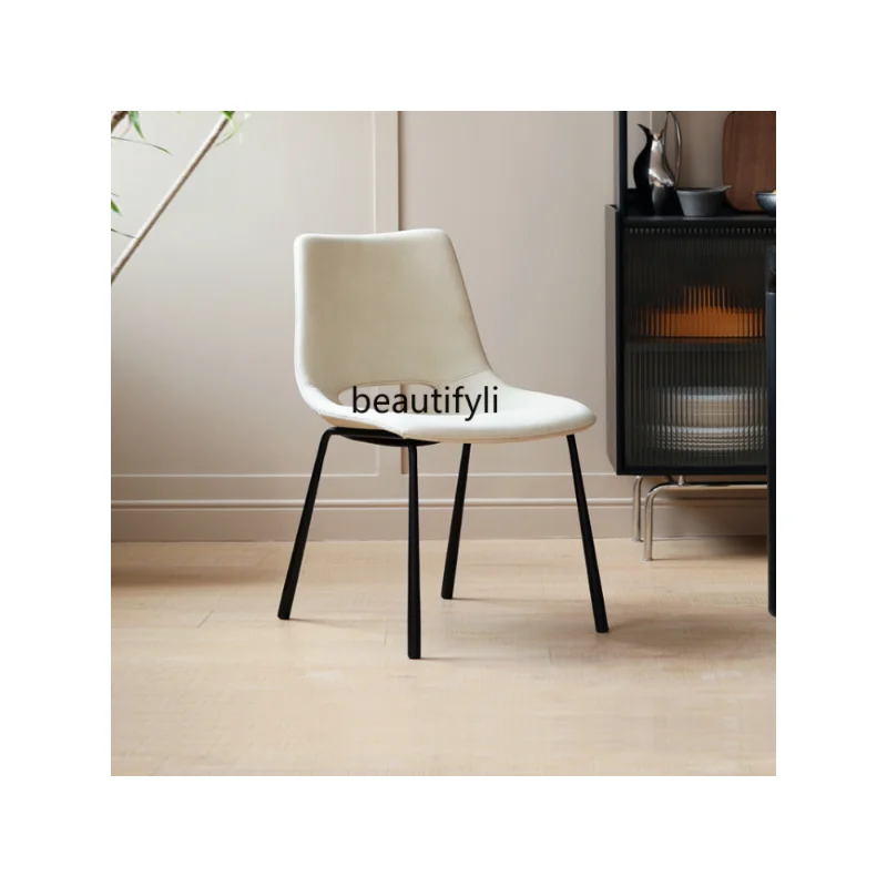 Light Luxury Dining Chair Modern Simple Soft Bag Armchair Nordic Home Study Office Leisure Chair dinning chair
Light Luxury Dining Chair Modern Simple Soft Bag Armchair Nordic Home Study Office Leisure Chair dinning chair