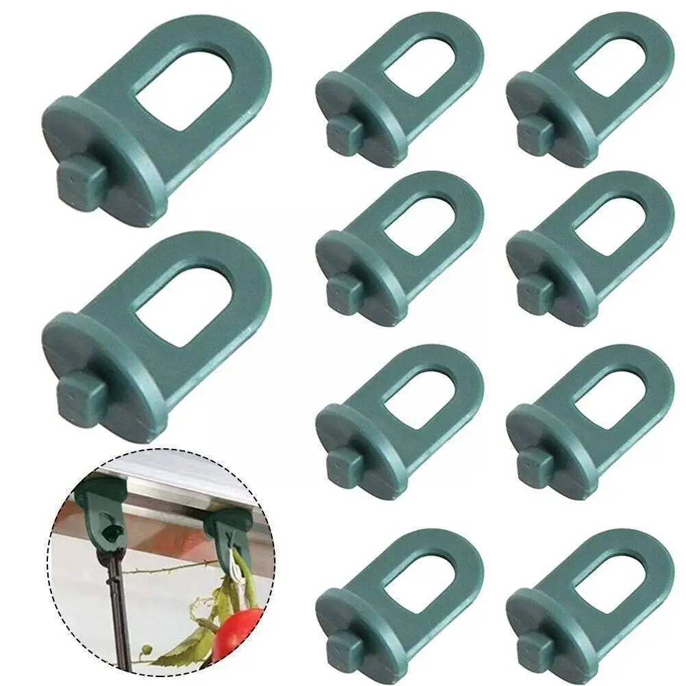 10/20pcs Greenhouse Clips Fastener Tied Buckle Hanging Hook For Plant Vegetable Grafting Hanging Support Plant Pot Hanger C A4O4
10/20pcs Greenhouse Clips Fastener Tied Buckle Hanging Hook For Plant Vegetable Grafting Hanging Support Plant Pot Hanger C A4O4