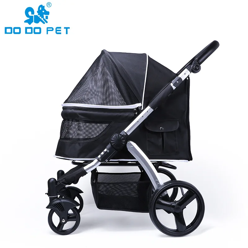 

Deluxe Outgoing Large, Medium and Small Pet Carts Dog Carts Foldable Four-wheel Cat and Dog Universal Carts Dog Supplies