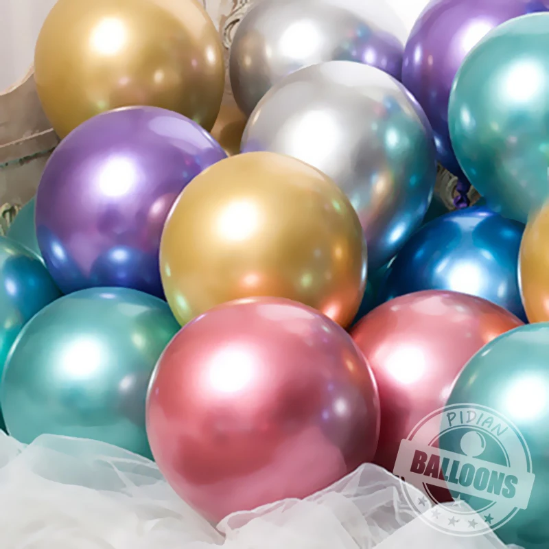 30pcs Metal Chrome Balloons 5-12inch Colorful Pearl Metallic Latex Ballons Birthday Wedding Party Decoration Baby Shower Globos 
30pcs Metal Chrome Balloons 5-12inch Colorful Pearl Metallic Latex Ballons Birthday Wedding Party Decoration Baby Shower Globos