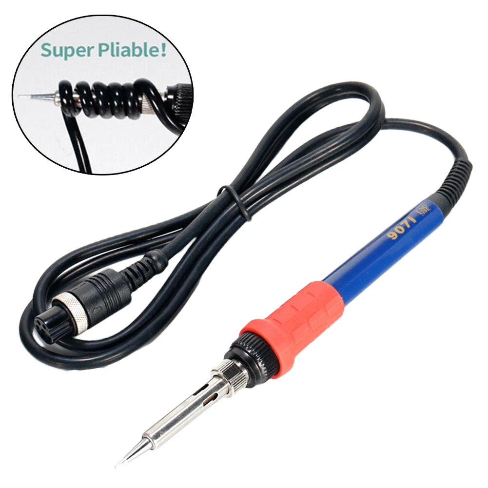 907I 6Pin Handle Soldering Iron For YIHUA 939BD+ 898BD+ 995D 853D Solder Station Electric Heating Soldering Iron Welding Tool
907I 6Pin Handle Soldering Iron For YIHUA 939BD+ 898BD+ 995D 853D Solder Station Electric Heating Soldering Iron Welding Tool