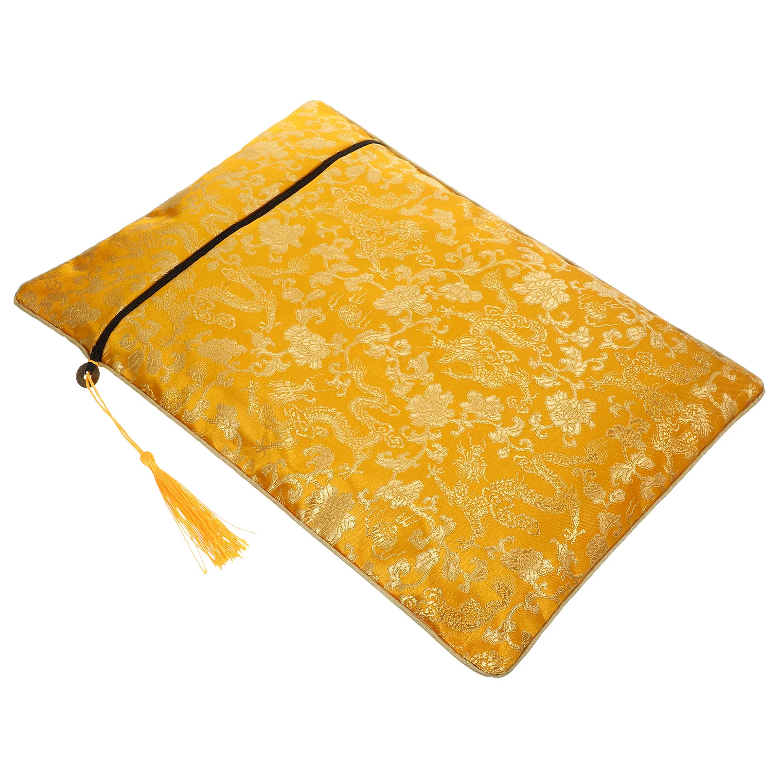 Zipper Book Bag Pen Storage Box Notebook Silk Cloth Makeup Brush Large Capacity Design
Zipper Book Bag Pen Storage Box Notebook Silk Cloth Makeup Brush Large Capacity Design
