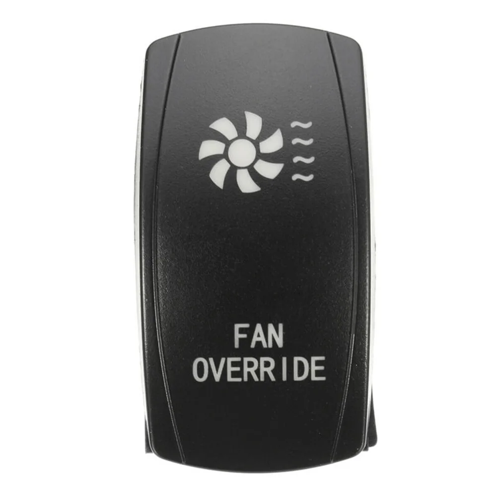 12V 20A 5 Pin Rocker Switch Control Red LED Fan Override Waterproof Auto Single Pole Single Throw ON-OFF Switch Car Accessories
12V 20A 5 Pin Rocker Switch Control Red LED Fan Override Waterproof Auto Single Pole Single Throw ON-OFF Switch Car Accessories