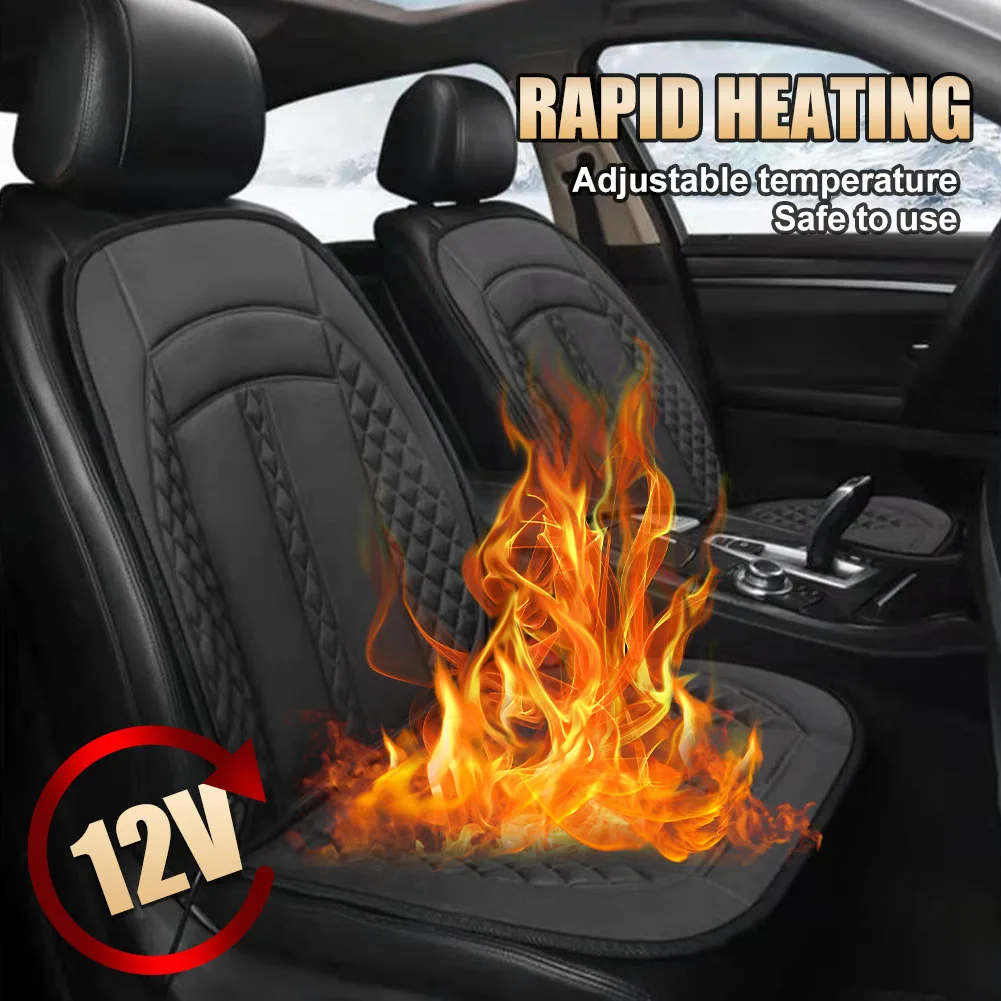 Universal 12V Car Heated Seat Covers Winter Heater Warmer Intelligent Control Car Seat Cushion Pad Auto Interior Accessories
Universal 12V Car Heated Seat Covers Winter Heater Warmer Intelligent Control Car Seat Cushion Pad Auto Interior Accessories