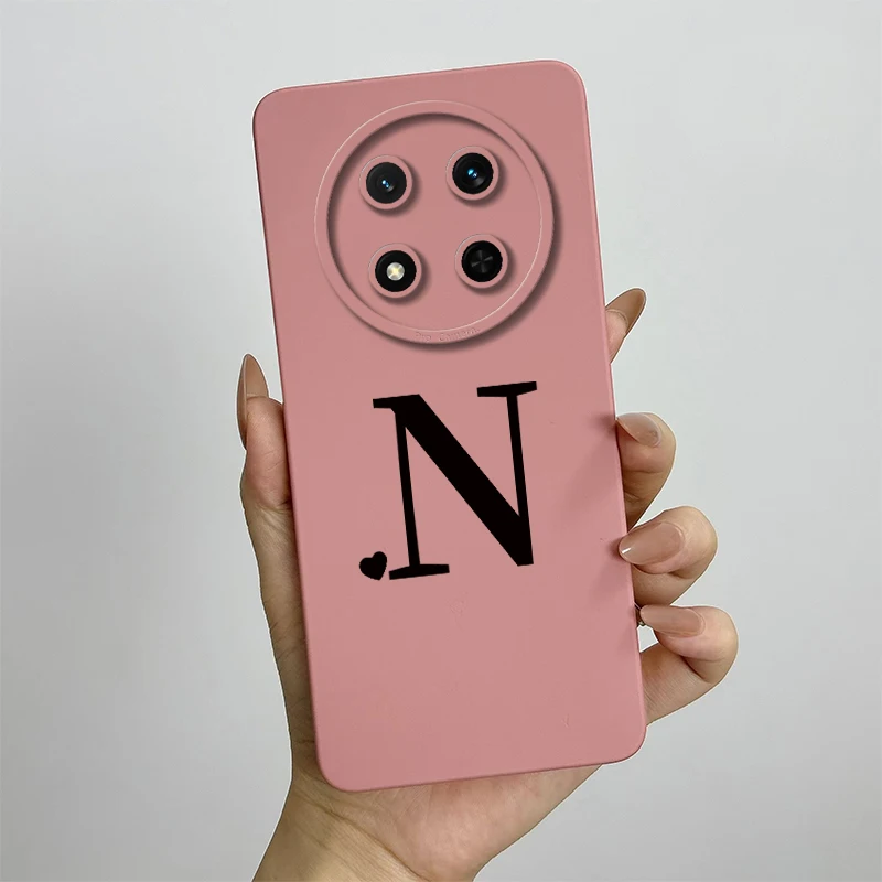 حافظة لهاتف Honor X9c حافظة هاتف Honor X9C 5G HonorX9c X 9c حافظات لطيفة بأحرف أولية مربعة من السيليكون غطاء خلفي للصدمات Fundas 141 حافظة لهاتف Honor X9c حافظة هاتف Honor X9C 5G HonorX9c X 9c حافظات لطيفة بأحرف أولية مربعة من السيليكون غطاء خلفي للصدمات Fundas