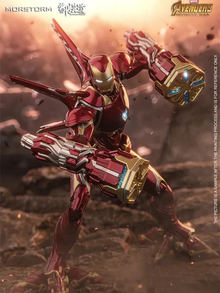 

Iron Man Mk50 49 46 85 E-model Morstorm Spiderman Action Figure 1/9 Scale Assembly Figurine Model Gift Toy Without Box Childrens