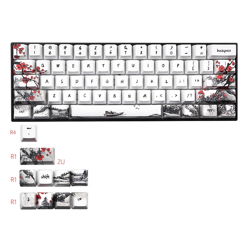 Personalized PBT keycaps Dye Sublimation Japanese/Korean/Russian Keycap 71 Key OEM Profile For MX Switch Mechanical Keyboards
Personalized PBT keycaps Dye Sublimation Japanese/Korean/Russian Keycap 71 Key OEM Profile For MX Switch Mechanical Keyboards