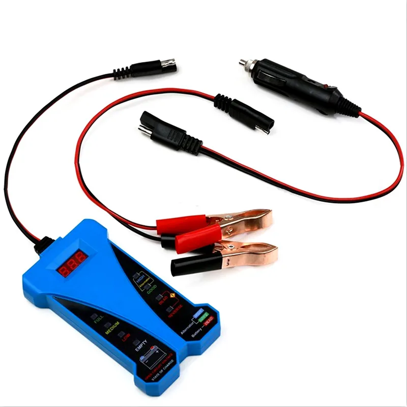 Hot Sale 12V Smart Car LED Display Digital Battery Tester Voltmeter Alternator Analyzer Auto Motorcycle Diagnostic Repair Tools
Hot Sale 12V Smart Car LED Display Digital Battery Tester Voltmeter Alternator Analyzer Auto Motorcycle Diagnostic Repair Tools