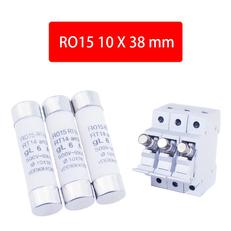 Free shipping 1 piece 10*38 Fast blow Ceramic Fuse 10x38mm Fuse 500V 1A 2A 3A 4A 5A 6A 8A 10A 16A 20A 25A 32A RO15 RT14 RT18
Free shipping 1 piece 10*38 Fast blow Ceramic Fuse 10x38mm Fuse 500V 1A 2A 3A 4A 5A 6A 8A 10A 16A 20A 25A 32A RO15 RT14 RT18