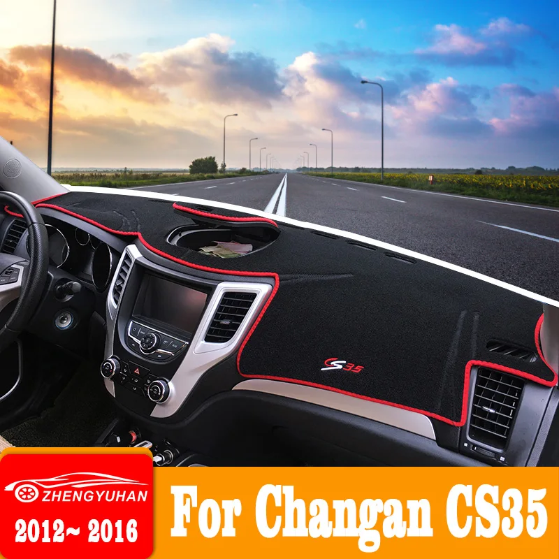 Car Dashboard Cover Mat For Changan CS35 2012-2016 CS35 Plus 2018 2019 2020 2021 2022 Auto Instrument Sun Shade Pad Accessories 
Car Dashboard Cover Mat For Changan CS35 2012-2016 CS35 Plus 2018 2019 2020 2021 2022 Auto Instrument Sun Shade Pad Accessories