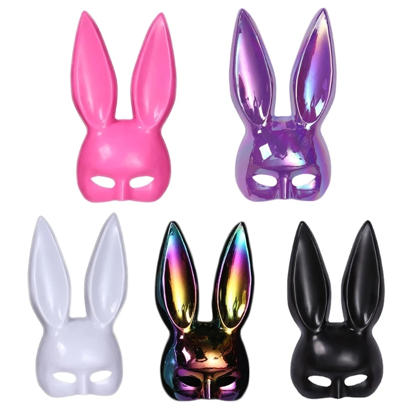Bunny Masquerade Mask Half Face Long Rabbit Ears Carnival Party Bar Nightclub drop shipping
Bunny Masquerade Mask Half Face Long Rabbit Ears Carnival Party Bar Nightclub drop shipping