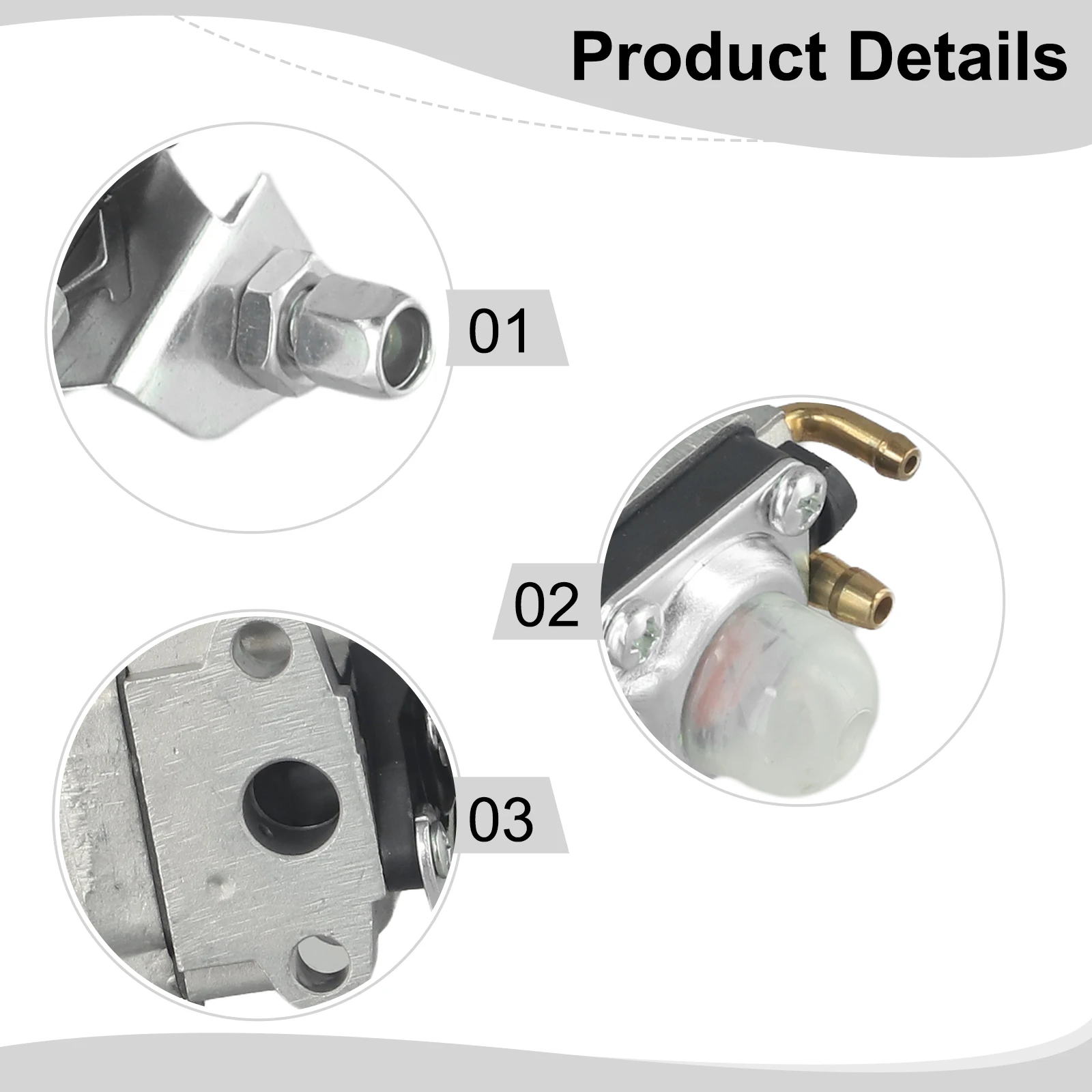 Carburettor Carb Fits For HONDA GX31 139 Grass Trimmer 139 Earth Drill Air Inlet Aluminum Alloy Part Replacement Garden Tool
Carburettor Carb Fits For HONDA GX31 139 Grass Trimmer 139 Earth Drill Air Inlet Aluminum Alloy Part Replacement Garden Tool