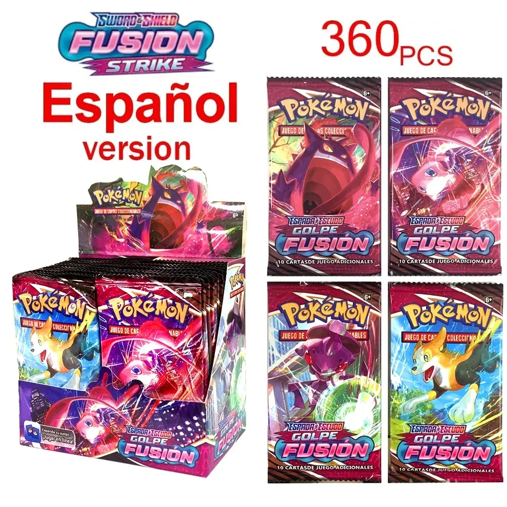 Spanish Version Pokémon TCG: 360Pcs Voltaje Vivio Mentes Unidas Booster Box Pokemon Cards 36 Pack Box Energy Collectible Card
Spanish Version Pokémon TCG: 360Pcs Voltaje Vivio Mentes Unidas Booster Box Pokemon Cards 36 Pack Box Energy Collectible Card